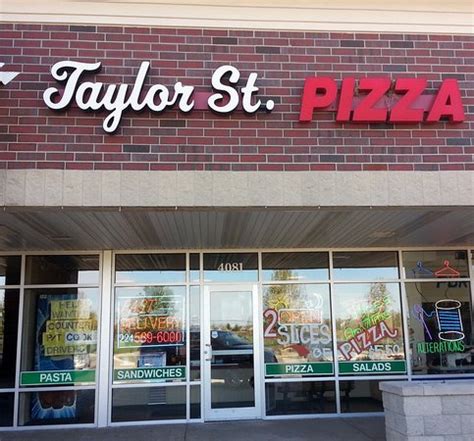 taylor street pizza carpentersville  Carpentersville, IL 60110 (847) 428-6678